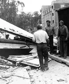 Sprängningsolycka vid bygge