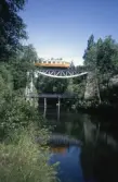 Tåg på bron över Järleån, 1992