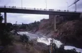 Bro över Trollhättefallen i Trollhätte kanal, 1991