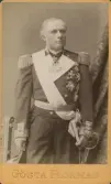 Porträtt av O ....? 1885, i militär klädsel.
