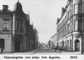 Köpmangatan mot söder från Nygatan, 1903