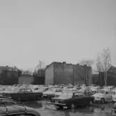 Parkeringsplats, ca 1970