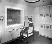 Hörseltest på sjukhuset, 1960-tal