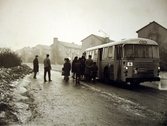 Busshållplats i Rosta, 1960-tal