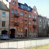Bostadshus på Nygatan, 1970-tal
