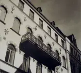 Balkong på Vasagatan 11, 1970-tal