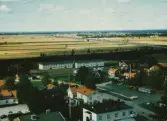 Vy över del av Odensbacken söderut, 1960-tal