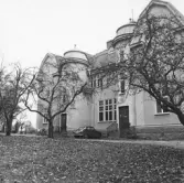 Baksidan av tingshuset i Fjugesta, 1960-tal