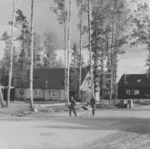 Radhus på Vallgatan i Fjugesta, 1960-tal