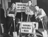 Revy på Folkets hus, 1950-tal