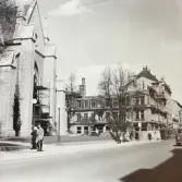 Rivning av Edvalls hörna, 1963