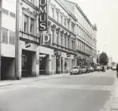 Domus och andra butiker på Köpmangatan, 1973 efter