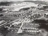 Flygbild över Lillån, 1960-tal
