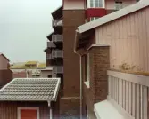 Husfasad i Sörbyängen, 1995 ca