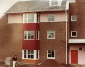 Husfasad i Sörbyängen, 1995 ca