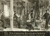 Interiör H. Karlssons snickerifabrik