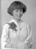 Konfirmand Ann-Mari Örström.