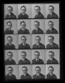 Porträtt, polyfoto. Konfirmation. 
Göran Nilsson. Stationsgatan, Kolbäck.
Ur Gustaf Åhmans samling.