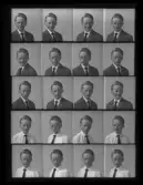 Porträtt, konfirmation. Ulf Eriksson, Ulfsta, Kolbäck Ur Gustaf Åhmans samling.