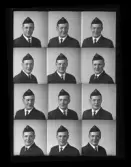 Mansporträtt, Börje Korsbäck. Sörstafors. 
Ur Gustaf Åhmans samling.