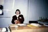 Lisbeth Palme på besök i Örebro, 1992