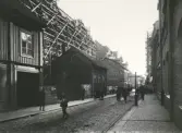 Storgatan breddas och några hus måste rivas, 1902