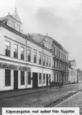Köpmangatan mot sydost  från Nygatan, 1908