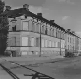 Rivningshus på Norra GrevRosengatan 5-7, 1970-tal