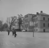 Skolgård vis Stureskolan, 1970-tal