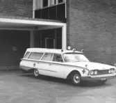 Ambulans vid Regionsjukhuset, 1960-tal