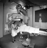 Röntgenundersökning på Regionsjukhuset, 1960-tal