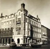 Trafik på Drottninggatan, ca 1968