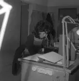 Kvinna på Bettorpsskolan, 1960-tal