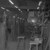 Verkstad på Bettorpsskolan, 1960-tal