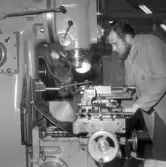 Verkstad på Bettorpsskolan, 1960-tal