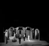 Föreställning på Hjalmar Bergmanteatern, 1965