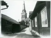 Västerås, kv. Proban.
Lilla Kyrkogatan, c:a 1890-1915.
