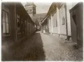 Västerås, kv. Proban.
Lilla Kyrkogatan, c:a 1890-1900.