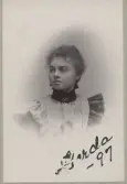 Porträtt av Gerda -97 (enligt text på framsida kort).