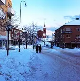 Centralgatan mot kyrkan