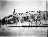 Östra berget med Oscarsborg i Söderhamn.