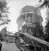 Vattentornet under nybyggnad