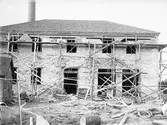 Bygge av Telegrafverkets verkstad