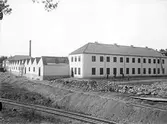 Bygge av Telegrafverkets verkstad
