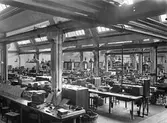Interiör Telegrafverkets verkstad