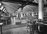 Interiör Telegrafverkets verkstad