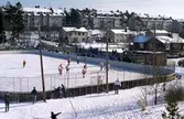 Ishockeymatch på Viksängens IP