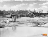 Timmerbassängen och brädgården i Ljusne