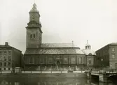 Jubileumsutställningen i Göteborg 1923
Fotografier tagna för Göteborgs jubileumspublikationer
Tyska kyrkan eller Christinæ kyrka är en kyrkobyggnad belägen vid Norra Hamngatan 16