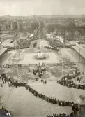 Jubileumsutställningen i Göteborg 1923
Invigningen av Jubileumsutställningen den 8 maj
Götaplatsen